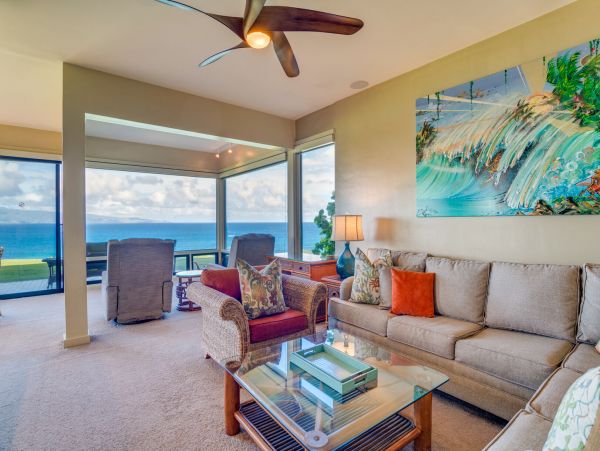 Kapalua Vacation Condo Two Bedroom Ocean Views