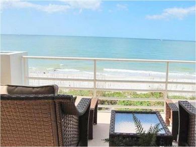 Furnished balcony - panoramic gulf views Furnished balcony - panoramic gulf views