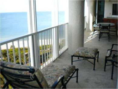 Furnished balcony