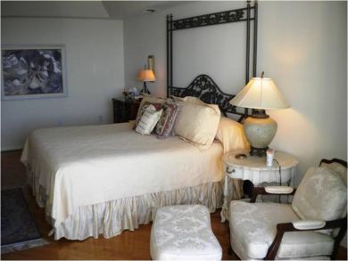 Master bedroom with king bed