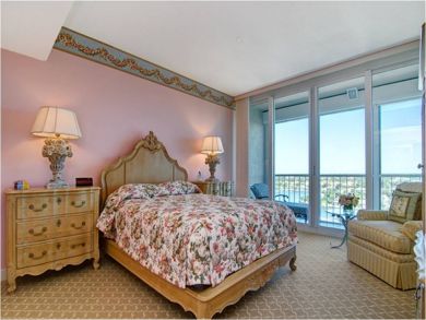 Master bedroom with king bed
