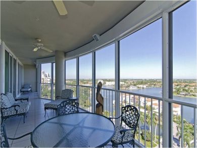 Furnished balcony