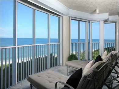 Balcony with gulf view