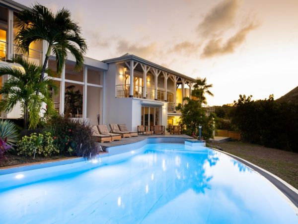 Saint Martin Luxury 7 Bedroom Vacation Villa Private Pool