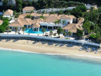 Grande Case, St Martin vacation home on beach