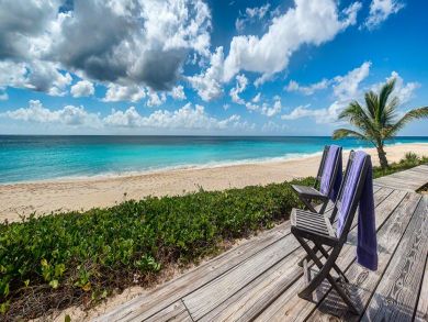 Beach front deck Beach front deck