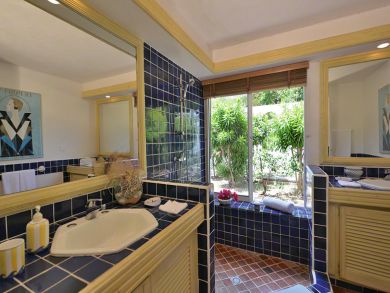 Bathroom with walk-in shower