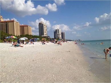 Wide beach