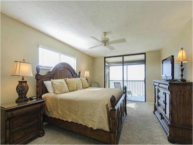 Master bedroom with king bed