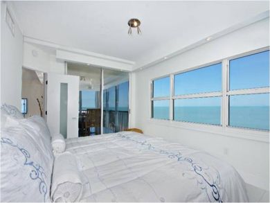Master bedroom with king bed