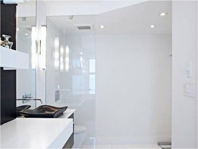 Bathroom with walk-in shower