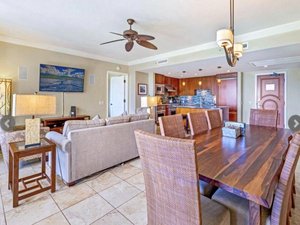 Kaanapali Three Bedroom Beach Condo Sleeps 8 Ocean Views
