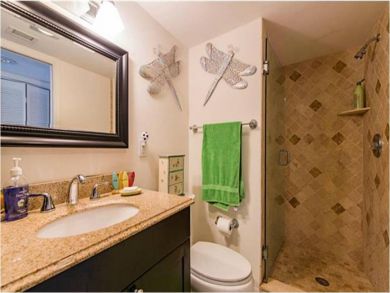 Bathroom with walk-in shower