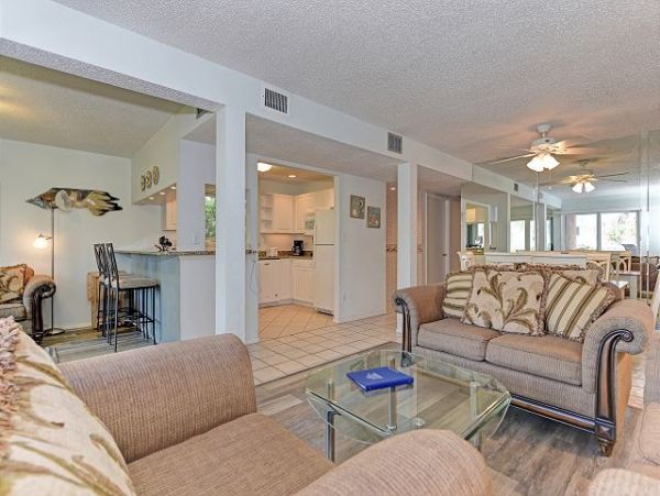 Longboat Key Beachfront Two Bedroom Vacation Rental Condo