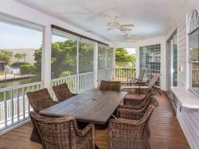 Balcony with outdoor furniture