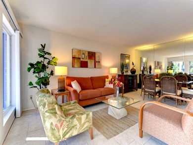 Open Living & Dining Area