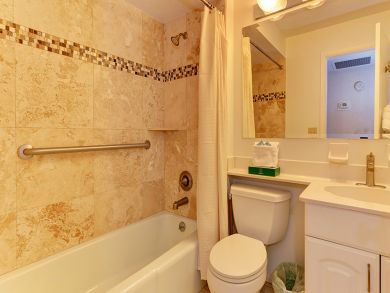 Bathroom with Shower Over Tub