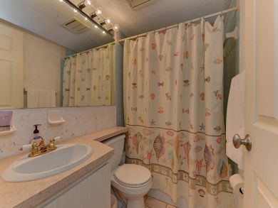 Bathroom with Shower in Tub