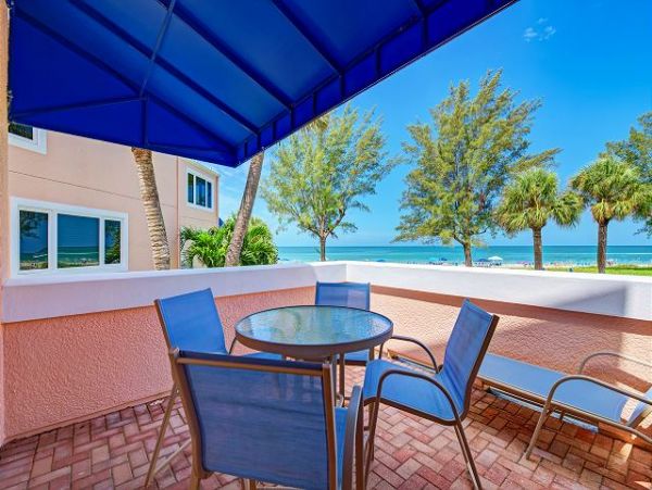 Gulf Front Two Bedroom Vacation Condo - Pool & Tennis Court