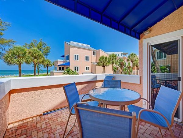 Gulf Front Two Bedroom Vacation Condo - Pool & Tennis Court