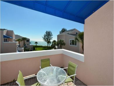 Gulf View Balcony with Table Set