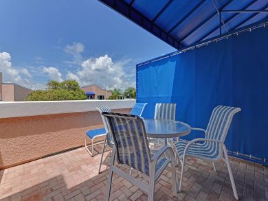 Balcony with Table Set Balcony with Table Set