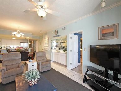 Living room with large flat screen TV