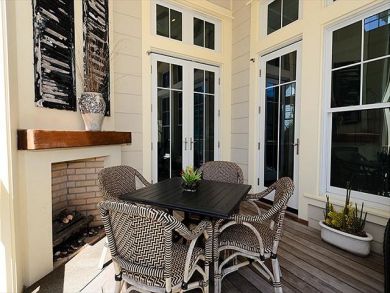 Outdoor fireplace