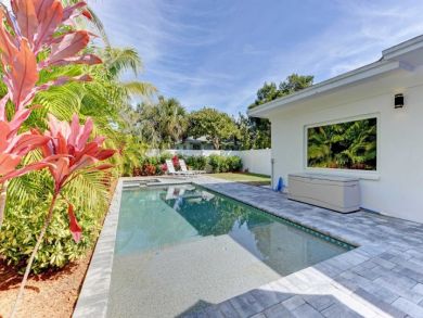 Sun Loungers by Pool