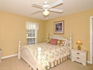 Master bedroom with queen bed