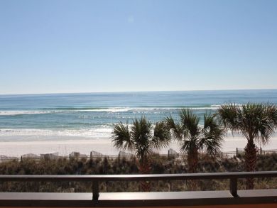 Beach view from balcony