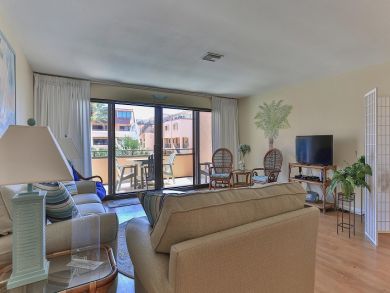 Living Area with Comfy Sofa and Wooden Floors