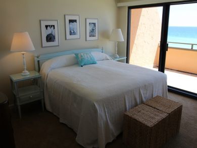 Master bedroom with king bed