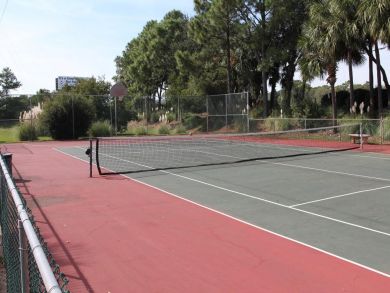 Tennis courts