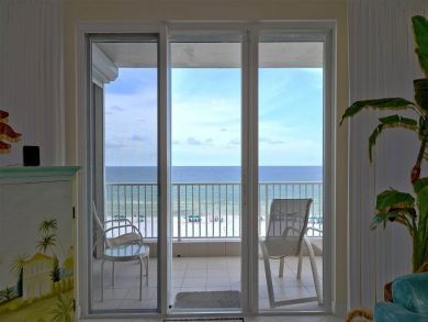 Beachfront balcony