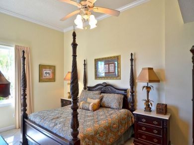 Master bedroom with king bed