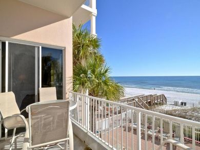 Balcony with table set