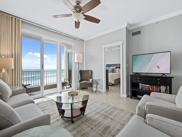 On Beach Destin Vacation Condo Three Bedrooms Gulf Views