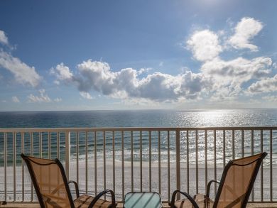 Beach front balcony