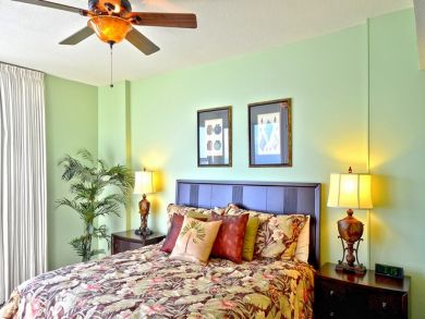 Master bedroom with king bed