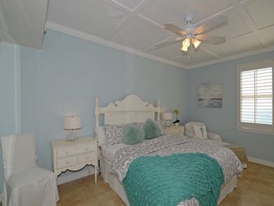 Master bedroom with king bed
