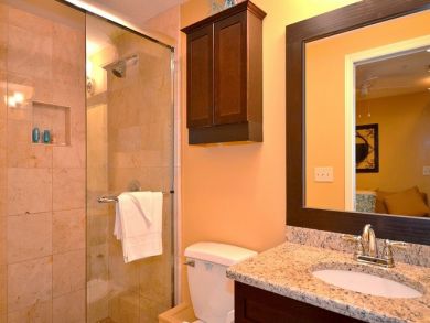 Bathroom with walk-in shower