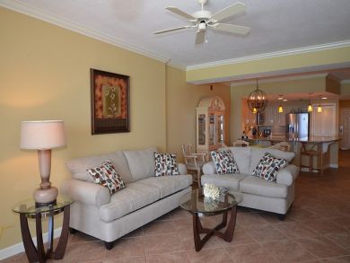 Open plan living space