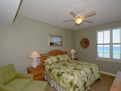 Master bedroom with king bed