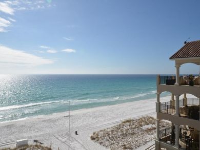Beach view from balcony