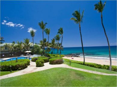 Ocean front condo in Kihei, Hawaii