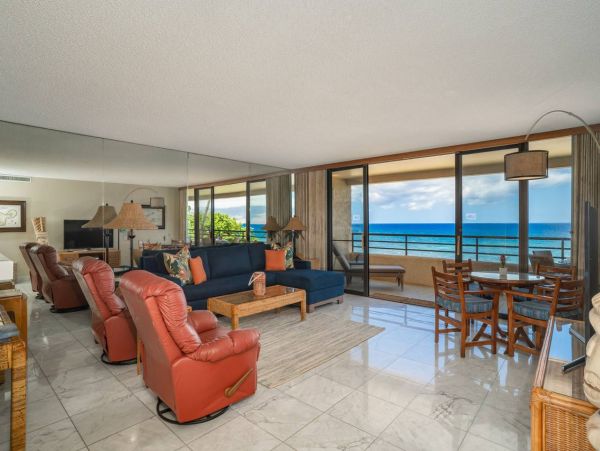 Ocean Views Wailea Vacation Condo Two Bedroom