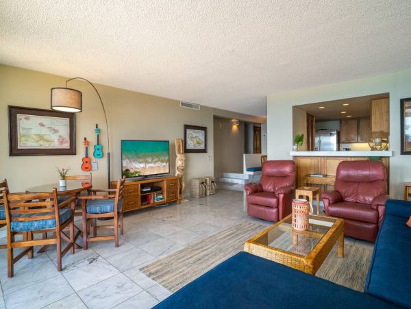 Ocean Views Wailea Vacation Condo Two Bedroom