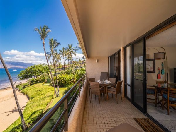 Ocean Views Wailea Vacation Condo Two Bedroom