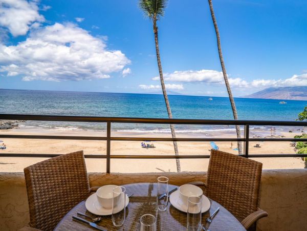 Ocean Views Wailea Vacation Condo Two Bedroom